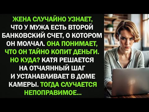 Видео: Жена случайно узнает, что у мужа есть второй банковский счет. Она решается на отчаянный шаг...