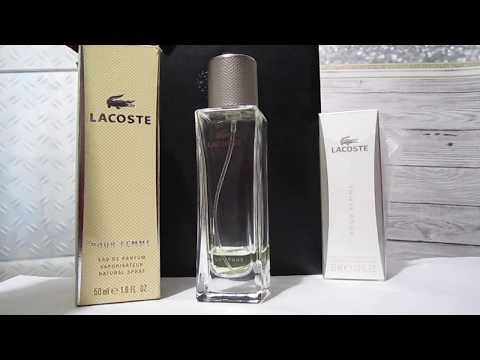 Видео: Lacoste Pour Femme (Lacoste Fragrances). Часть 1. Дизайн старого выпуска