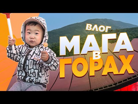 Видео: МАГА В ГОРАХ | vlog#4 | семья шин