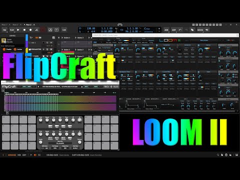 Видео: Loom II (AIR) & FlipCraft (Mikey Audio) (обзор новых VST) Стрим в Bitwig 6.4 @TuriaArt 29.10.2025