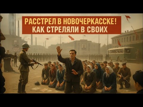 Видео: РАССТРЕЛ В НОВОЧЕРКАССКЕ: КАК СОВЕТСКАЯ АРМИЯ СТРЕЛЯЛА В СПИНУ РАБОЧИМ