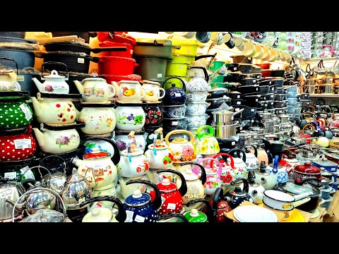 Видео: Магазин посуды на Центральном рынке. Женское царство. 12.11.2025