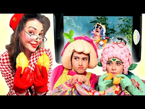 Видео: МУСОРНЫЙ МОНСТР VS ПИРОЖКИ - Песенки Фортуны - На помощь природе!