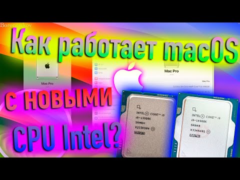 Видео: КАК РАБОТАЕТ ЯДРО MACOS С НОВЫМИ CPU INTEL?! HACKINTOSH! - ALEXEY BORONENKOV | 4K