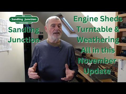 Видео: Обновление за ноябрь: депо для двигателей, поворотный круг и выветривание на перекрестке Сэндлинг