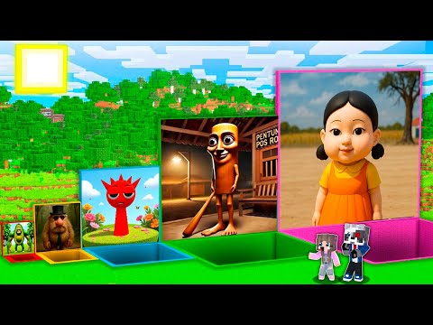 Видео: НУБ И ПРО В ОГРОМНЫХ ЯМАХ СПРУНКИ ИТАЛЬЯНСКИЕ БРЕЙНРОТ ЖИВОТНЫЕ ИГРА В КАЛЬМАРА в МАЙНКРАФТ АНИМАЦИЯ