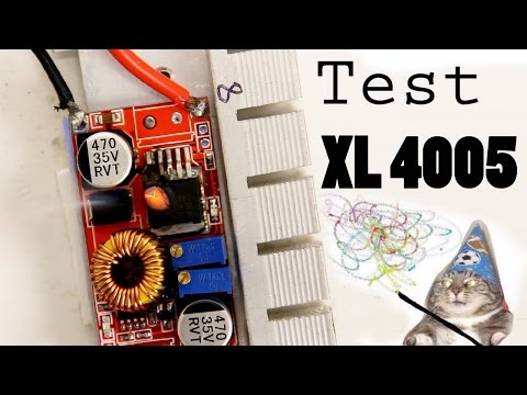 Видео: Тест XL4005 почти лабораторный блок питания