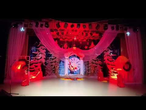 Видео: Воздушная гимнастика в кольце  'Жар - птица"