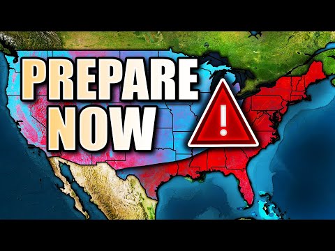 Видео: Модели демонстрируют исторический арктический порыв и снегопад... Зима наступит слишком рано