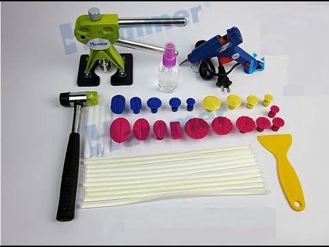 Видео: УДАЛЕНИЙ ВМЯТИН. ШКОЛА ПДР. УРОК 16. РАБОТА С КЛЕЕМ.