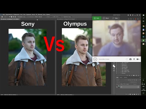 Видео: Сравнение в портрете SONY A7 + 85/1.8 +35/1.4 vs Olympus 10 MK II  +56/1.4+16/1.4