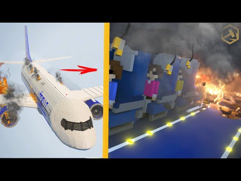 Видео: МОЖНО ЛИ ВЫЖИТЬ В ГОРЯЩЕМ САМОЛЁТЕ? ПОЖАР ИЗНУТРИ | Teardown
