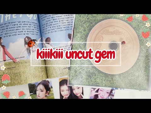 Видео: ✷°•распаковка альбома kiiikiii uncut gem | kiiikiii uncut gem album unboxing•°✷