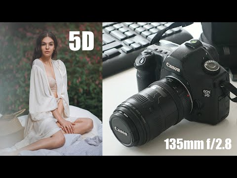 Видео: CANON 5D Ep.#13 : Саня Надеев о первопятаке и EF 135mm f/2.8. Плёночный лук и секреты софт фокуса.