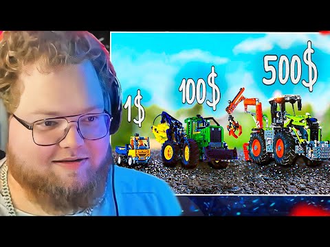 Видео: T2X2 СМОТРИТ: ЛЕГО ЗА 1$ VS 100$ VS 500$ !)