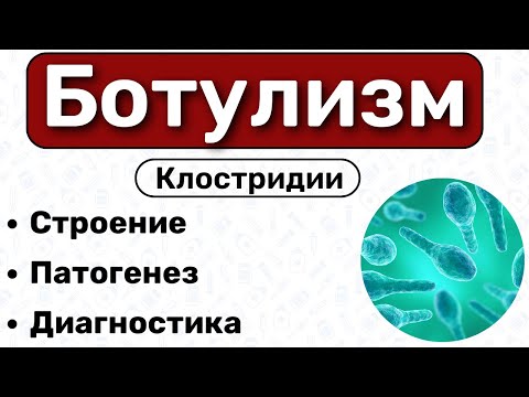 Видео: Ботулизм: строение клостридий, симптомы, диагностика, лечение / микробиология