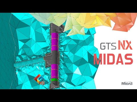 Видео: Расчет крепи шахтного ствола | Midas GTS NX