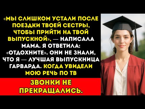 Видео: Мои родители пропустили мой выпускной — поэтому я показала это всему миру... а потом начались звонки