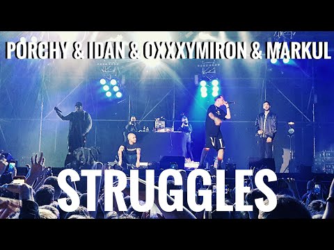 Видео: Porchy feat. Idan, Oxxxymiron, Markul – Struggles | Booking Machine Festival 2019 | Концертоман