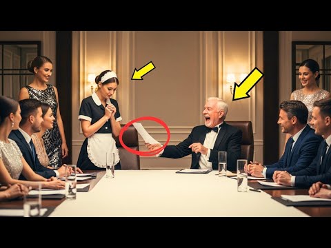 Видео: «Я сделаю тебя CEO, если ты ПЕРЕВЕДЁШЬ это перед ВСЕМИ!» — миллионер СМЕЯЛСЯ, но уборщица заставила