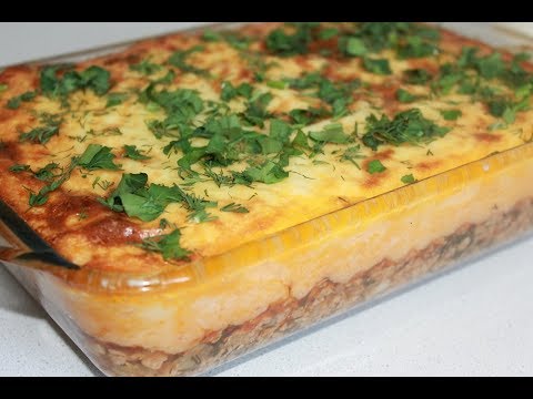Видео: Вкуснейшая картофельная запеканка с мясом "Все сыты и довольны"