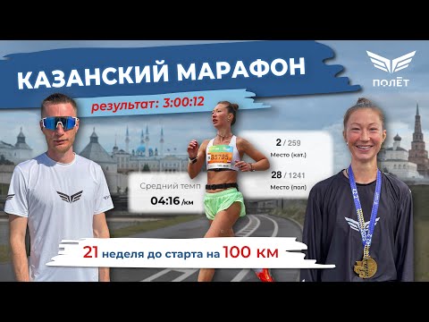 Видео: Подготовка к 100 км - Фрося Солнцева. Казанский марафон 2025. До старта 21 неделя.