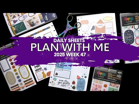 Видео: 2025 ЕЖЕДНЕВНЫЕ ТАБЛИЦЫ ПЛАНИРУЙТЕ СО МНОЙ НЕДЕЛЯ 47