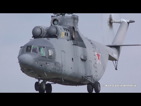 Видео: Ми-26 посадка и взлёт