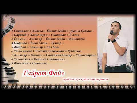 Видео: Гайрат Файз туйдан шух кушиклар термаси 2023йил🎶🥁🎹