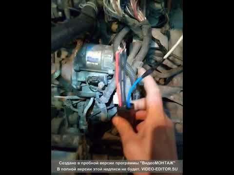 Видео: ремонт стартера двигателя 3s fe, установка дополнительного реле стартера
