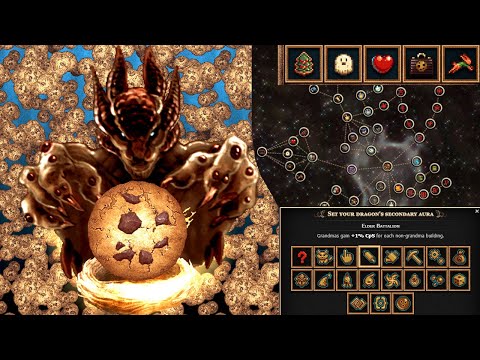 Видео: Cookie Clicker для чайников #4 - Сезоны, Ауры Дракона, Небесные улучшения