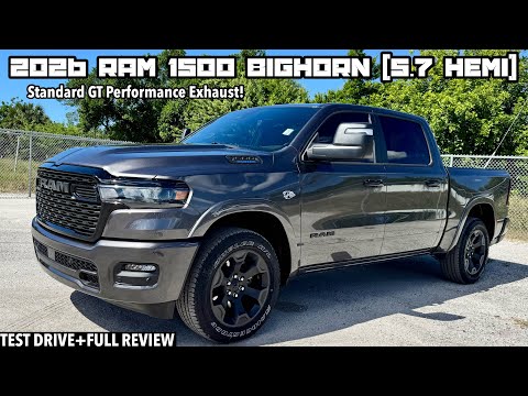 Видео: Ram 1500 Bighorn 2026 года (5.7 Hemi): ТЕСТ-ДРАЙВ + ПОЛНЫЙ ОБЗОР