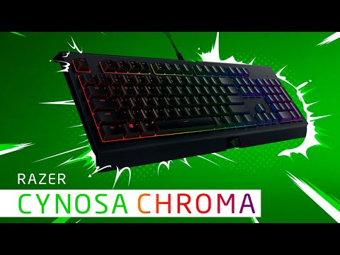 Видео: RAZER CYNOSA CHROMA обзор клавиатуры.