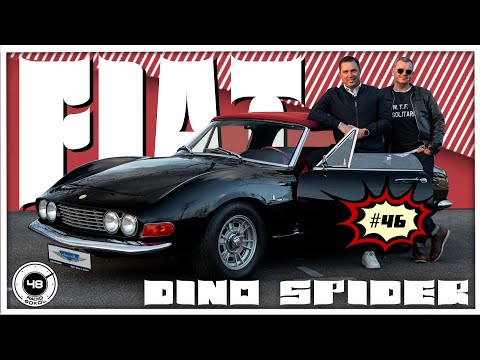 Видео: Fiat с двигателем от Ferrari - Fiat Dino Spider