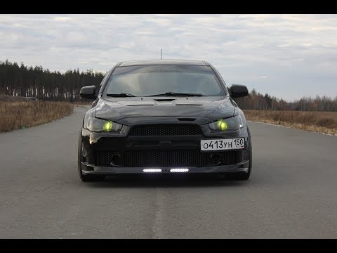 Видео: Ходовые огни Lancer X. Колхоз или годно?