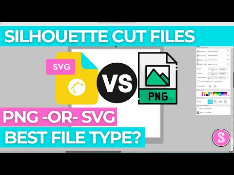 Видео: SVG или PNG для Silhouette Studio: какой формат выбрать?