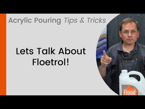 Видео: Floetrol Pouring Medium — советы и рекомендации по заливке краски