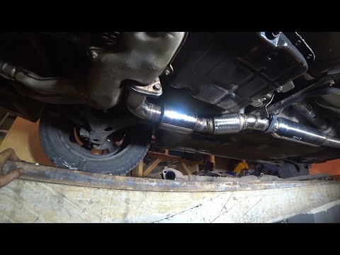 Видео: Спортивный выхлоп субару+флейта