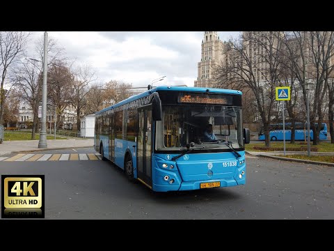 Видео: м35 маршрут автобуса. 22.10.2021 год. Москва.