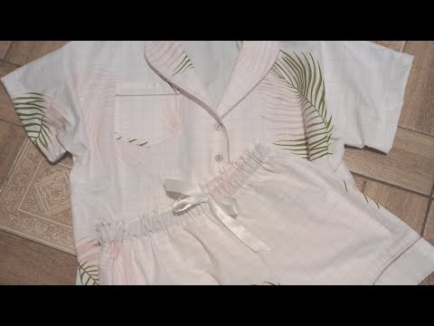 Видео: Пижама из сатина, крою вместе с вами❤❤🧡