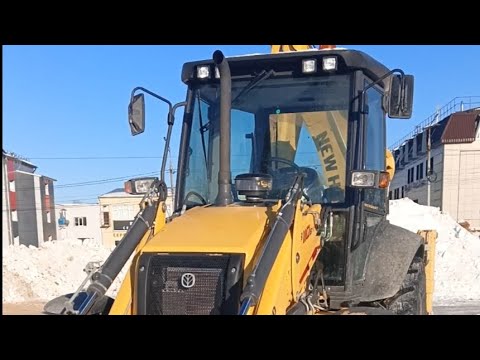 Видео: NEW HOLLAND B110B           ПЕРВОЕ МОЁ ЗНАКОМСТВО ОБЗОР (1 часть)