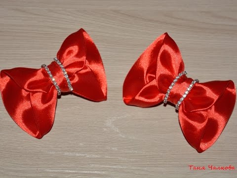 Видео: Очень простые бантики/Very simple bows
