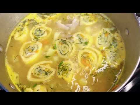 Видео: Восторг с первой ложки! Суп с чесночными галушками