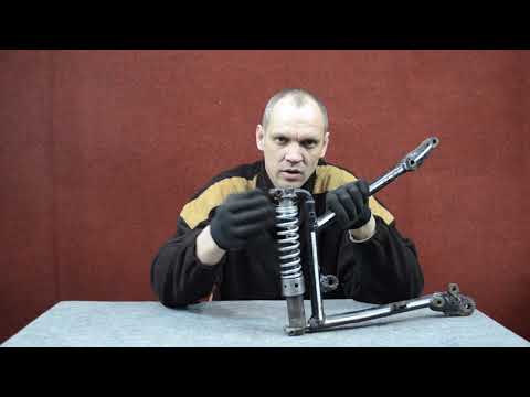 Видео: Семь кругов АДА, финальная сборка задней подвески мотоцикла  иж49
