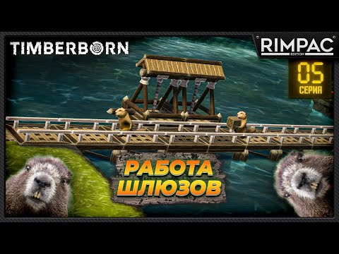 Видео: Timberborn _ Огромный бассейн для бобров!