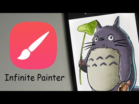 Видео: Как рисовать в Infinite Painter