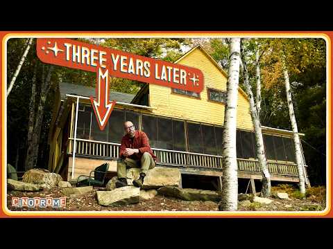 Видео: РЕМОНТ хижины в Мэне 1880-х годов: 3-й год за 50 минут