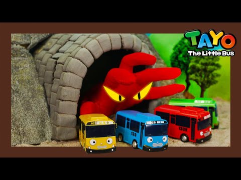 Видео: Учим цвета с Тайо Игрушки l Игра с цветом с тележкой l Пещерный призрак против эвакуатора