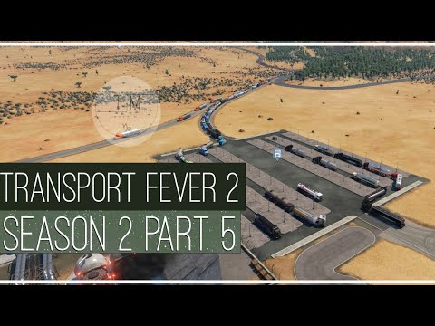 Видео: Transport Fever 2 | Сезон 2 | Часть 5 | Дороги затыкаются | Создаем производство товаров