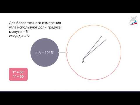 Видео: Углы. Измерение углов
